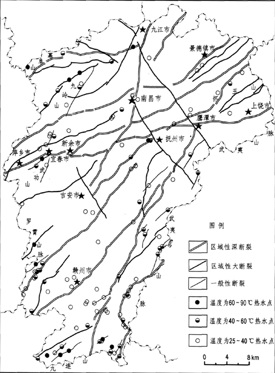 江西省地熱資源分布規律-地熱開發利用-地大熱能